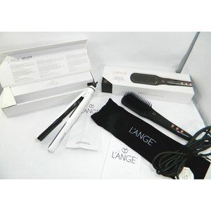 L'Ange Aplatir Hair Straightener Flat Iron And Le Vite Hairbrush Straightener
